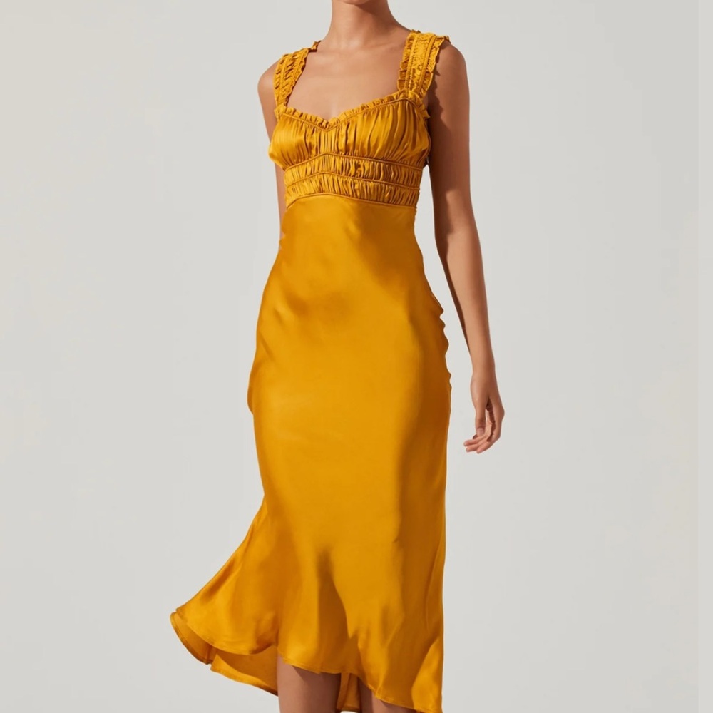 ASTR Smocked Dress